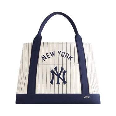 Kith For The New York Yankees Pinstripe Tote Bag 'Sandrift'