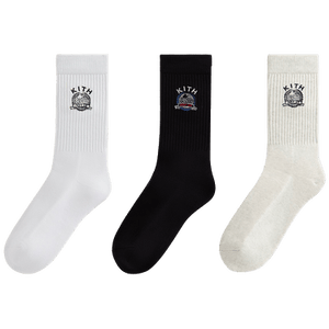 Kith 3-Pack Just Us Cotton Crew Socks 'Multi'