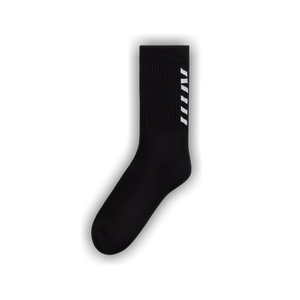 Kith Fast Logo Cotton Crew Socks 'Black'