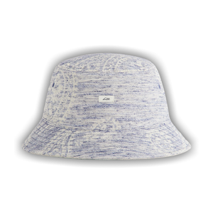 Kith Heather Jacquard Canvas Reversible Dawson Bucket Hat 'Light Indigo'