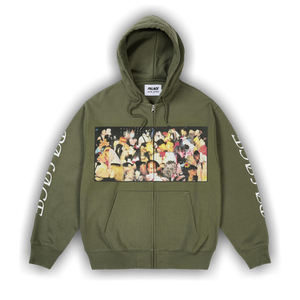 Palace Dick Jewell Zip Hood 'The Deep Green'