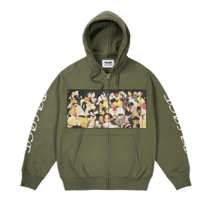 Palace Dick Jewell Zip Hood 'The Deep Green'