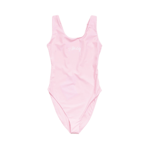 Stussy Surf Stock One Piece Swimsuit 'Pink'