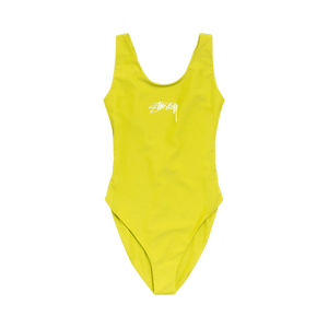 Stussy Surf Stock One Piece Swimsuit 'Yellow'