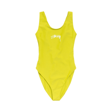 Stussy Surf Stock One Piece Swimsuit 'Yellow'