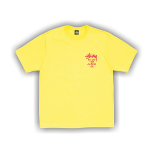 Stussy Big Love Tee 'Lemon'