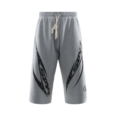 Hellstar Wing 3/4 Shorts 'Grey'