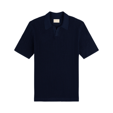 Aimé Leon Dore Mesh Knit Polo 'Navy Blazer'