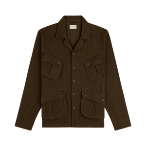 Aimé Leon Dore Mesh Jungle Shirt 'Kalamata'