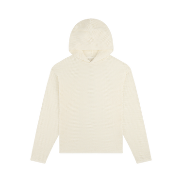 Aimé Leon Dore Open Mesh Hoodie 'Coconut Milk'