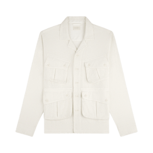 Aimé Leon Dore Mesh Jungle Shirt 'Coconut Milk'
