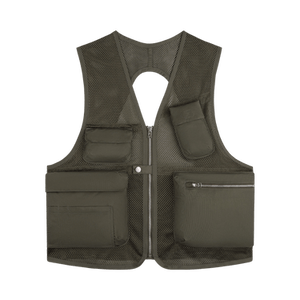 Aimé Leon Dore Nylon Utility Vest 'Kalamata'