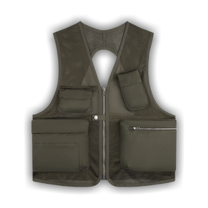 Aimé Leon Dore Nylon Utility Vest 'Kalamata'