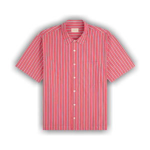 Aimé Leon Dore Yarn Dyed Striped Shirt 'Red Stripe'