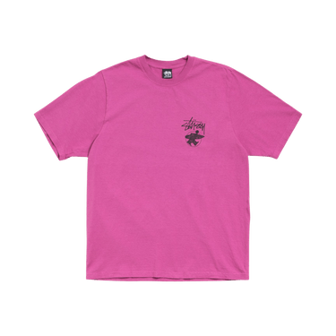 Stussy Long Haul Tee Pigment Dyed 'Berry'