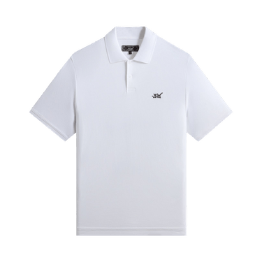 Kith Pique Ainslie Polo 'White'
