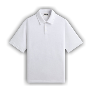 Kith Double Face Jersey Heathrow Polo 'White'