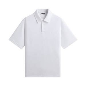Kith Double Face Jersey Heathrow Polo 'White'