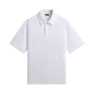 Kith Double Face Jersey Heathrow Polo 'White'