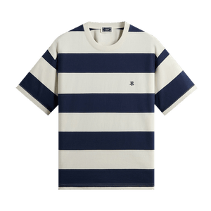 Kith Stripe Alex Ii Boxy Tee 'Sandrift'