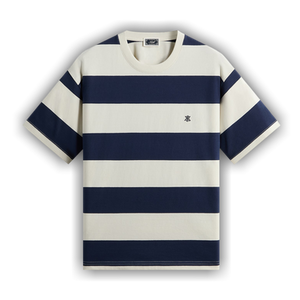 Kith Stripe Alex Ii Boxy Tee 'Sandrift'