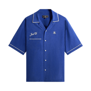 Kith Cupro Linen Vinnie Shirt 'Current'