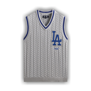 Kith For The Los Angeles Dodgers Aiken Vest 'Light Heather Grey'