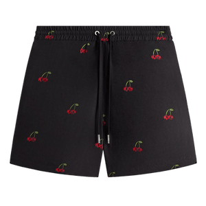 Kith Printed Cherry Cupro Linen Active Short 'Black'