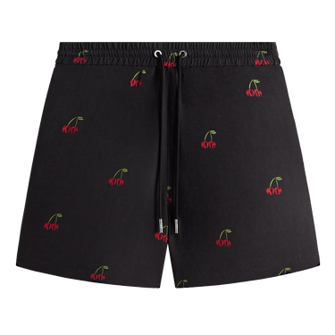 Kith Printed Cherry Cupro Linen Active Short 'Black'