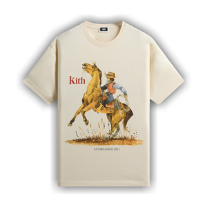 Kith Cowboy Vintage Tee 'Sandrift'