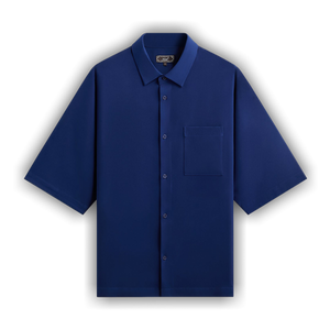 Kith Drape Twill Raf Shirt 'Deep Royal'