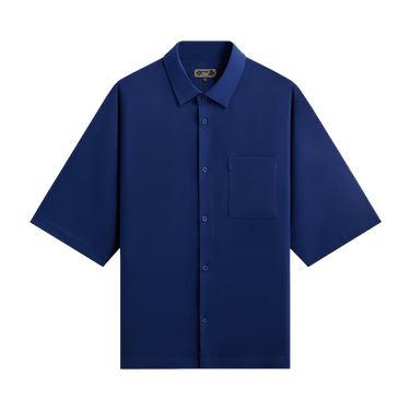 Kith Drape Twill Raf Shirt 'Deep Royal'