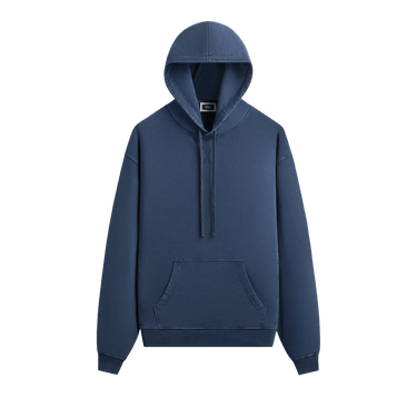Kith Indigo Micro Fleece Williams Iii Hoodie 'Dark Indigo'