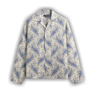 Kith Cupro Linen Long Sleeve Adonis Shirt 'Cyclone'
