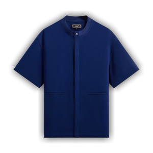 Kith Double Crepe Casper Shirt 'Deep Royal'