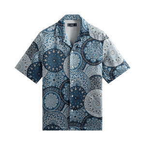 Kith Mosaic Mandala Thompson Camp Collar Shirt 'Novel'