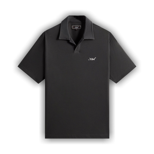 Kith Micro Waffle Drew Polo 'Carbon'
