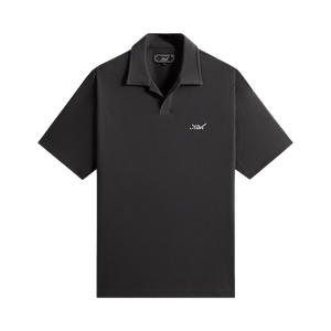 Kith Micro Waffle Drew Polo 'Carbon'