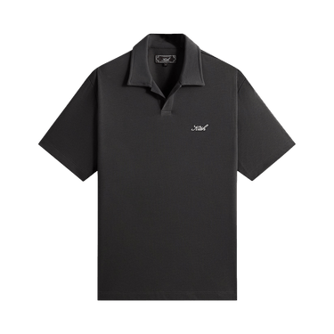 Kith Micro Waffle Drew Polo 'Carbon'