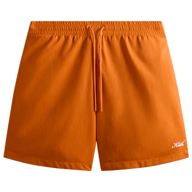 Kith Garment Washed Nylon Active Swim Short 'Clementine'