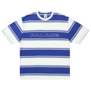 Palace Tidy Stripe T-Shirt 'Blue'