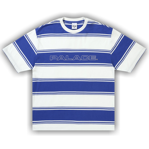 Palace Tidy Stripe T-Shirt 'Blue'