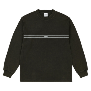 Palace Pigment Font Long-Sleeve 'Black'
