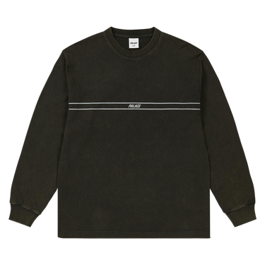 Palace Pigment Font Long-Sleeve 'Black'