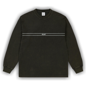 Palace Pigment Font Long-Sleeve 'Black'