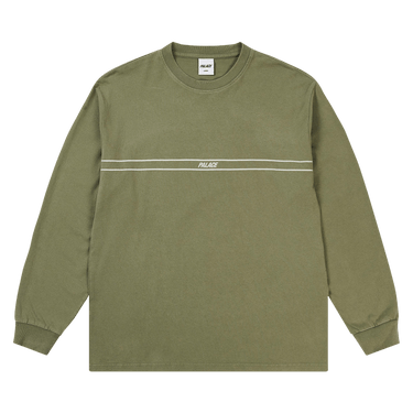 Palace Pigment Font Long-Sleeve 'The Deep Green'