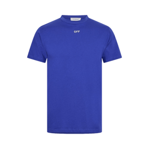 Off-White Stitch Slim T-Shirt 'Blue/White'