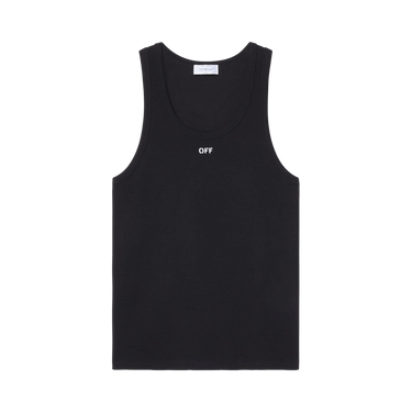 Off-White Rib Tanktop 'Black'