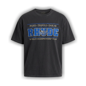 Rhude Chrono Tee 'Black/Blue'