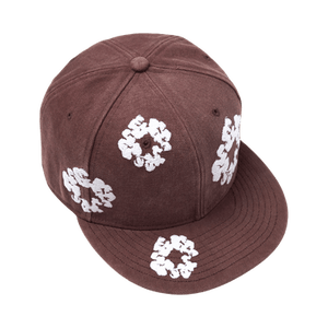 Denim Tears Cotton Wreath New Era 59FIFTY Canvas Fitted Cap 'Brown'